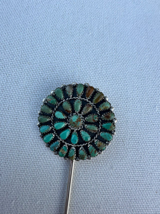 The Royston Hair Pin-The Wild Horse Co.-The Wild Horse Co. Women's Native American Jewelry in Washington, OK.