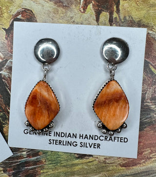 The Sahara Earrings-The Wild Horse Co.-The Wild Horse Co. Women's Native American Jewelry in Washington, OK.