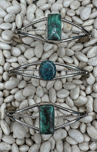 The Rico Cuffs-The Wild Horse Co.-The Wild Horse Co. Women's Native American Jewelry in Washington, OK.