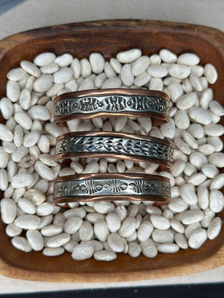 The Stamped Copper Cuff