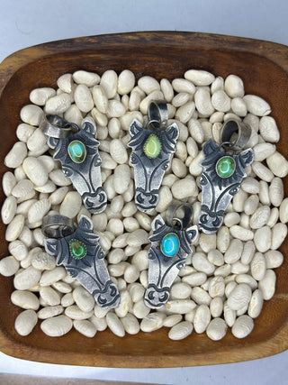 The Billah Horse Head Pendants