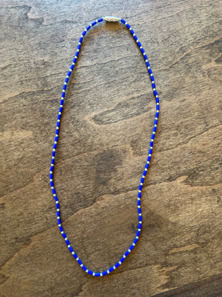 Lapis Necklace-Necklaces-The Wild Horse Co.-The Wild Horse Co. Women's Native American Jewelry in Washington, OK.