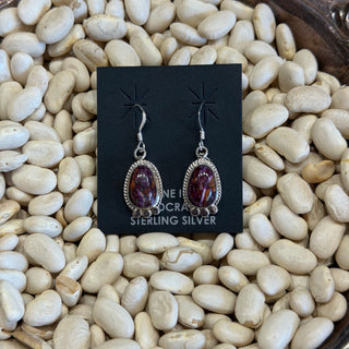 The Mini Purple Spiny Earrings