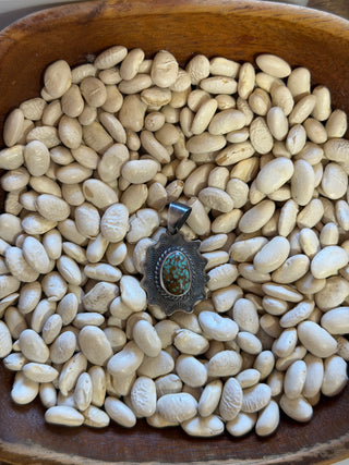 The Mine #8 Stamped Pendant