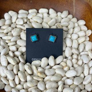 The Sue Square Studs