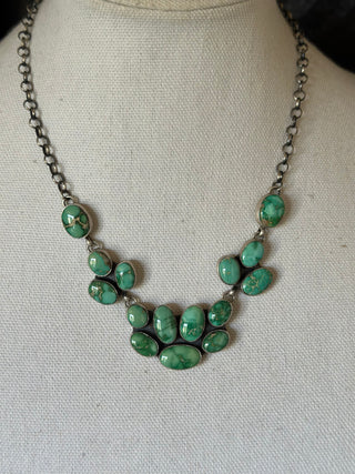 The Greens Cluster Necklace