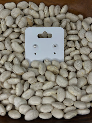 The Mini Silver Ball Studs