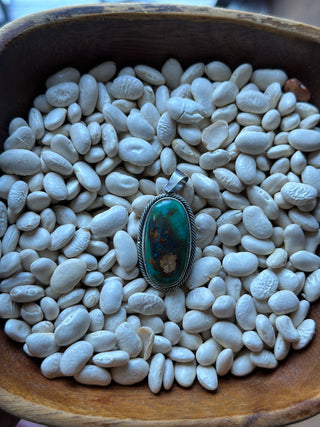 The Smokey Oval Pendant
