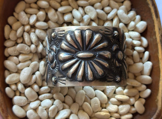 The Silver Concho'd Cuff