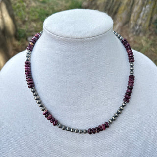 The Mauve Pearl Necklace