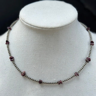 The Purple Chip x Pearl Necklace