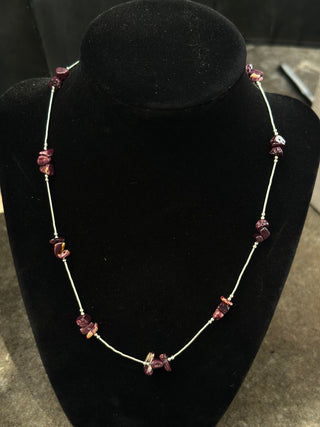The Purple Spiny Liquid Necklace