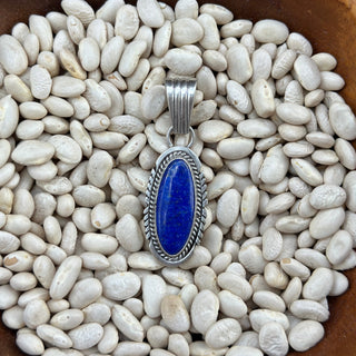 The Lapis Silver Pendant