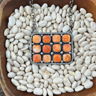 The Mesa Mutli Stone Bar Necklace