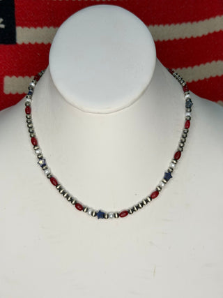 The Americana Pearl Necklace
