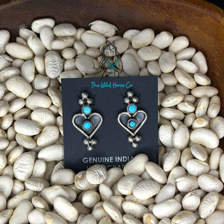 The Turquoise Lover Studs