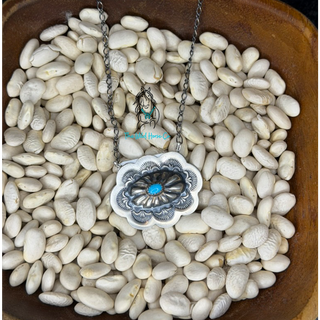 The Lavina Concho Necklace