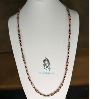 The Copper Fluted x Melon Necklace