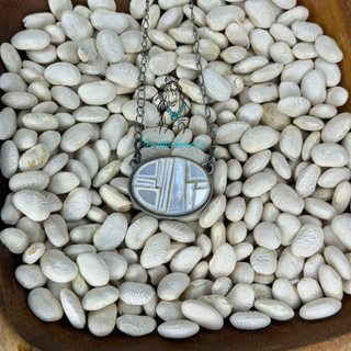 The MOP Inlay Necklace