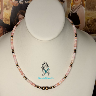 The Pink x Copper Necklace
