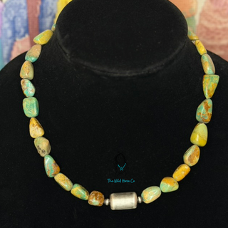 The Royston Barrel Bead Necklace