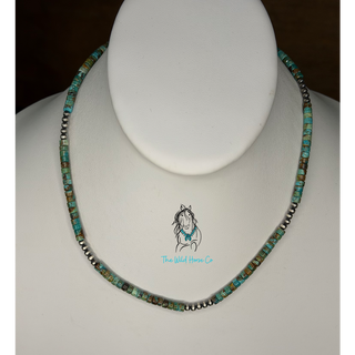 The Royston Heishi x Pearl Necklace