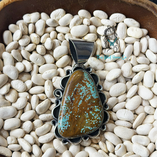 The CB Mine #8 Swirl Pendant