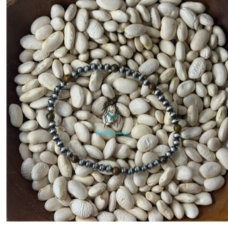 The Tigers Eye Pearl Bracelet